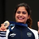 Manu Bhakar Wins Bronze Medal in Womes's 10m air pistol