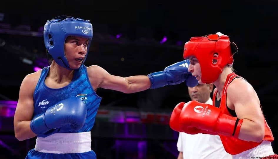 Nikhat Zareen Wins Opening Bout by Unanimous Decision